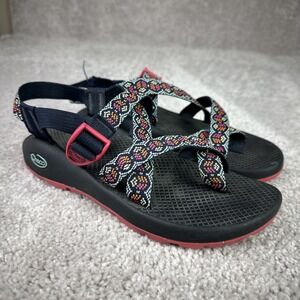 *FLAW READ* Chaco Z/2 Classic Sandals Womens Size 8 Adjustable Toe Loop Hiking
